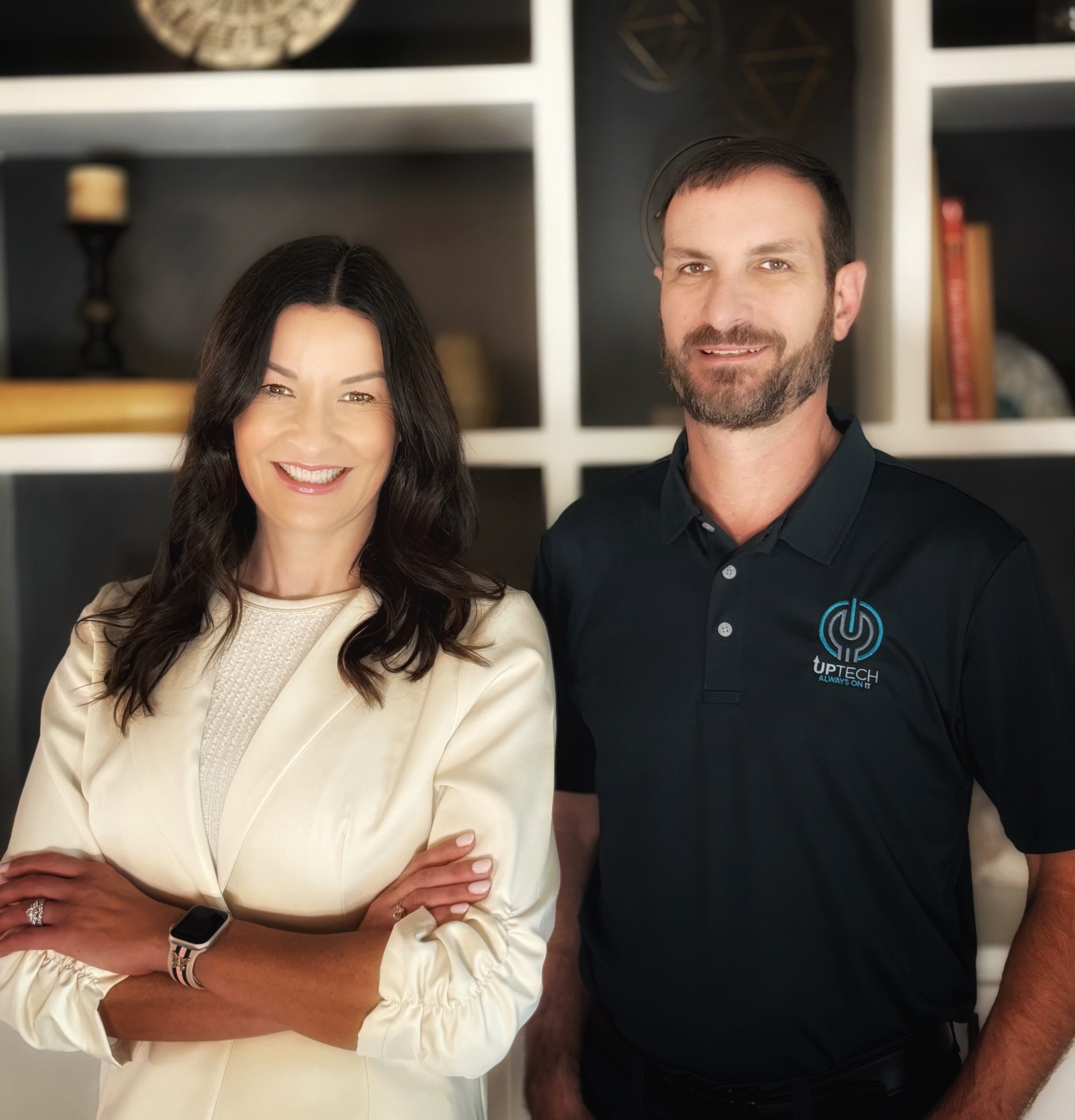 uptech-it-team-brent-erin-mckune-lexington-ky UPTech IT leadership team Brent and Erin McKune providing managed IT and cybersecurity services in Lexington KY