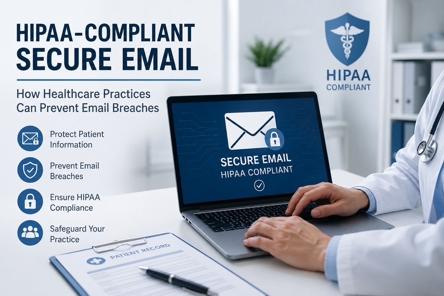 HIPAA-compliant secure email and healthcare cybersecurity protection for healthcare providers in Lexington KY